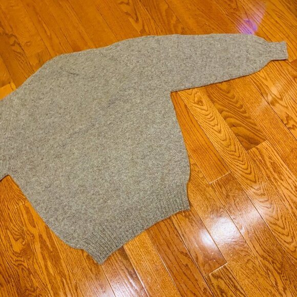 Vintage BROOKS BROTHERS SHETLAND WOOL SWEATER 46 XL Crewneck Pullover Sweater - Picture 12 of 12